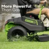 Greenworks Pro Crossover Zero Turn 42-in Lithium Ion Electric Riding Lawn Mower - Image 5